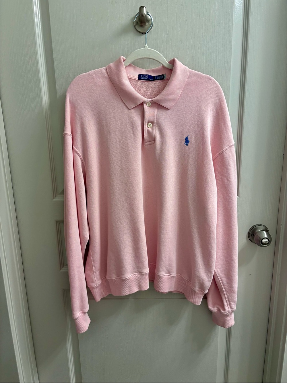 Polo Ralph Lauren Lightweight Fleece Polo
Color: Pink Sand - Picture 10 of 15